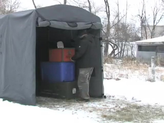 Guide Gear&reg; 9x6' Storage Shed Charcoal - image 9 from the video