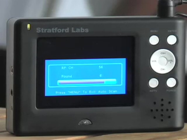 Stratford Labs&reg; 3.5&quot; ASTC Digital TV - image 4 from the video