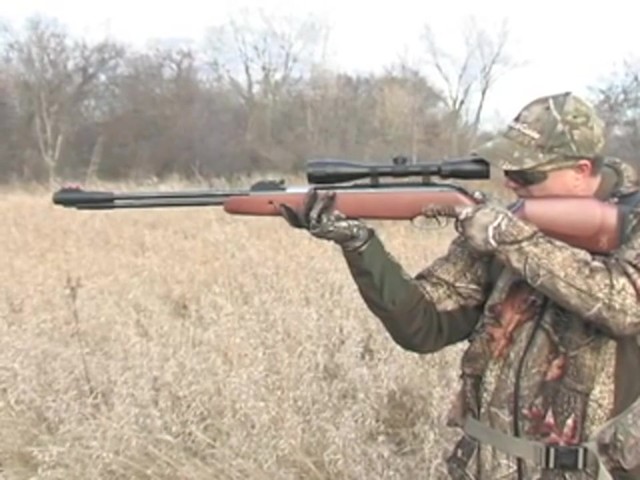Browning&reg; Leverage .177 cal. Air Rifle with 3 - 9x40 mm Scope - image 7 from the video