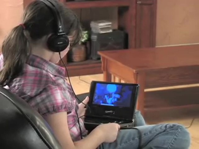 SuperSonic&reg; 7&quot; Portable DVD Player - image 8 from the video