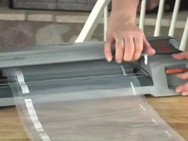 GameSaver&reg; Silver Food Sealer - image 3 from the video