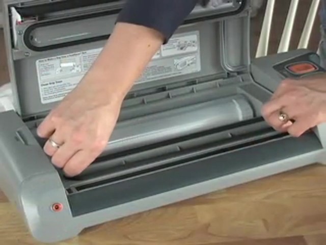 GameSaver&reg; Silver Food Sealer - image 9 from the video
