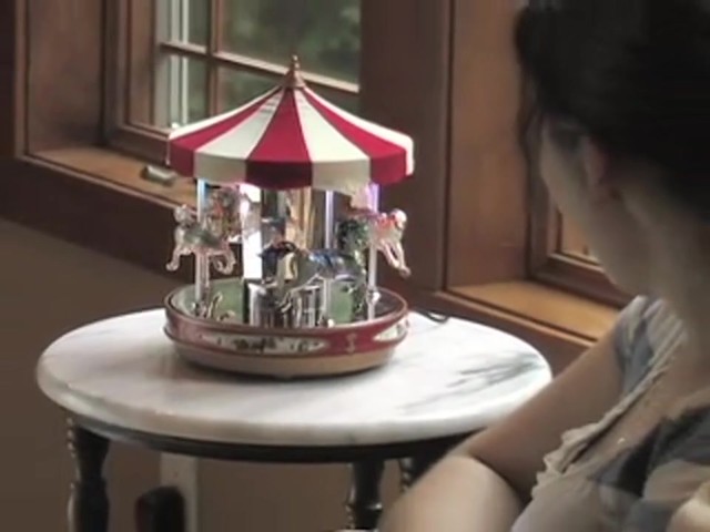 Mr. Christmas&reg; Grand Carousel  - image 4 from the video