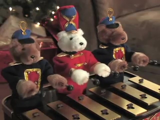 Gold Label&reg; Bandstand Bears Xylophone Music Box - image 9 from the video