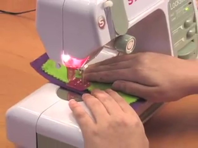 Singer&reg; Deluxe Elite Lockstitch Sewing Center - image 3 from the video