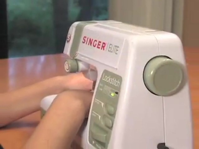 Singer&reg; Deluxe Elite Lockstitch Sewing Center - image 4 from the video