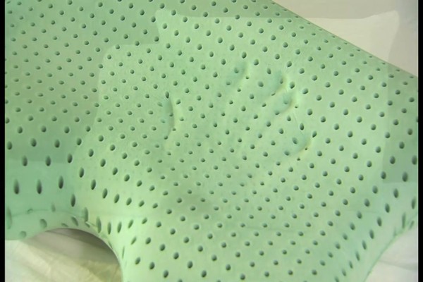 Sleep Studio® Advanced Contour Memory Foam Pillow - image 4 from the video
