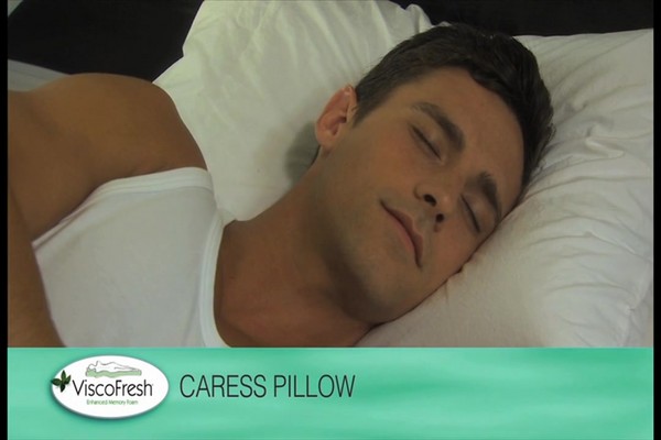 ViscoFresh® Caress Memory Foam Pillow - image 10 from the video