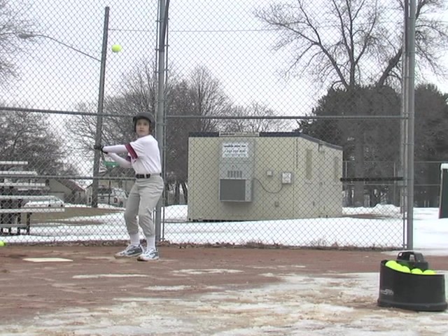 Axiom® Toss Master Soft Toss Pitching Machine - image 2 from the video