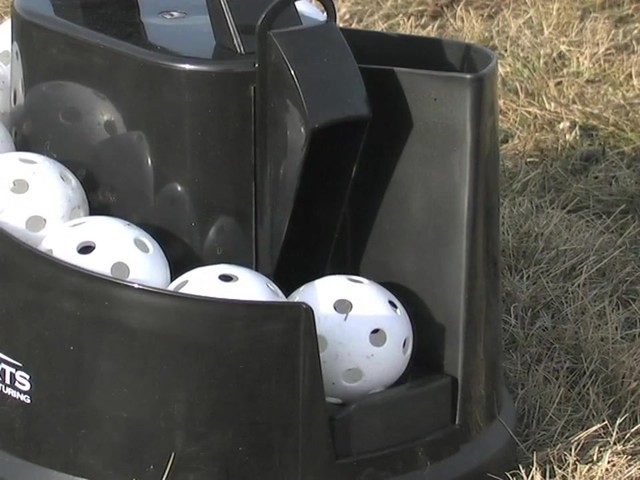 Axiom® Toss Master Soft Toss Pitching Machine - image 5 from the video
