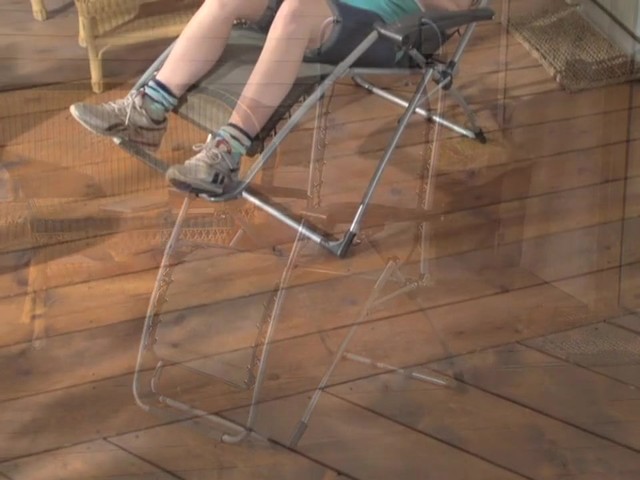 MAC Sports® Anti - gravity Lounger - image 1 from the video