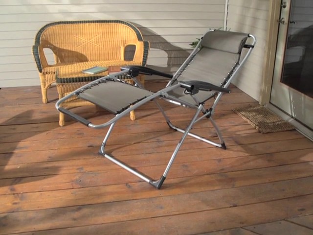 MAC Sports® Anti - gravity Lounger - image 10 from the video