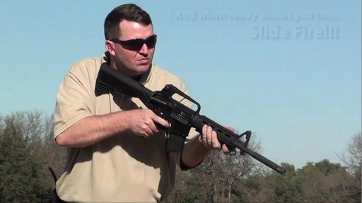 Slide Fire Solutions® SSAR - 15 Rifle Stock Kit - image 3 from the video