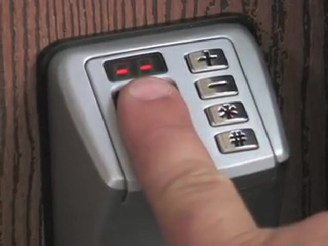 Barska&reg; Fingerprint Door Lock - image 3 from the video