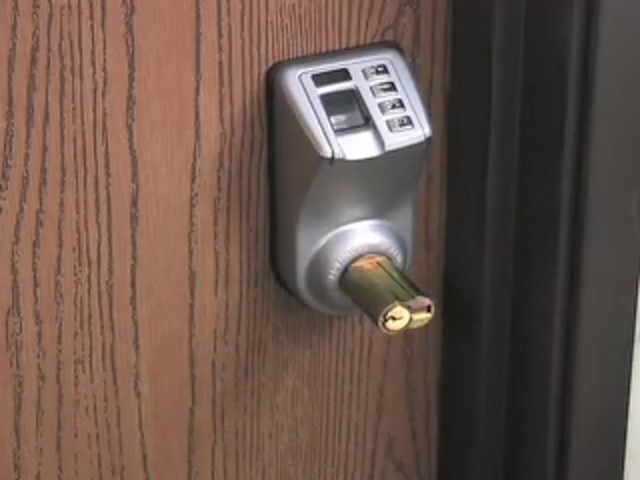 Barska&reg; Fingerprint Door Lock - image 9 from the video