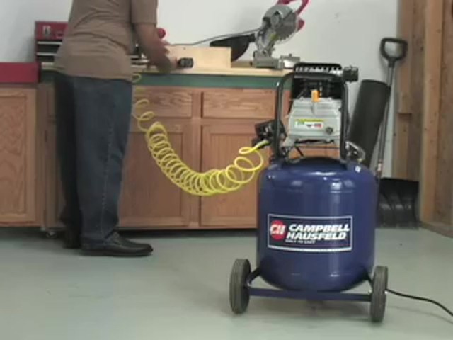 Campbell Hausfeld&reg; 15 - gallon Air Compressor - image 3 from the video
