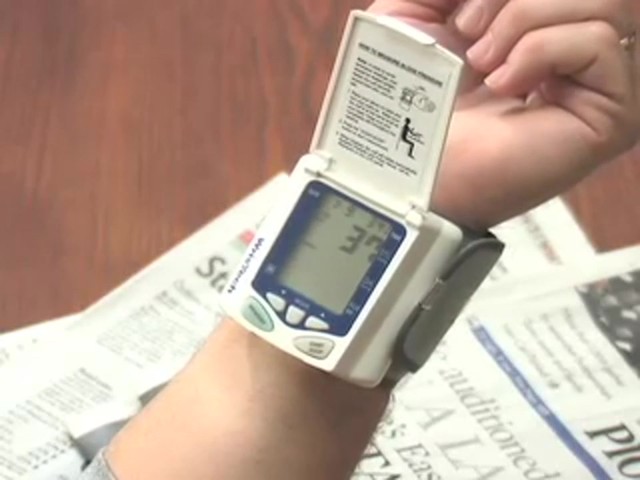 WrisTech&#153; Blood Pressure Monitor - image 4 from the video