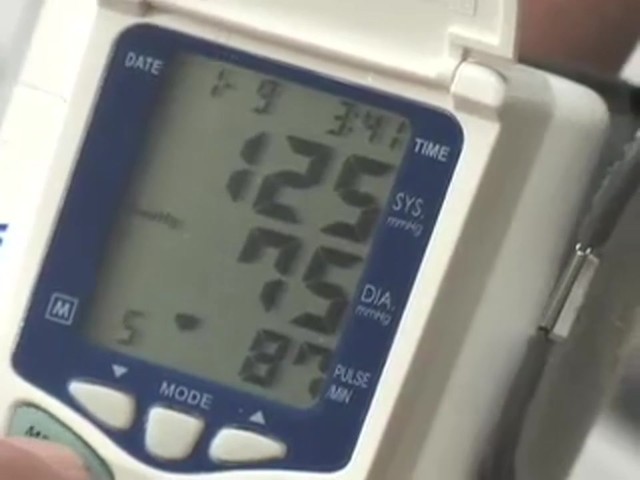 WrisTech&#153; Blood Pressure Monitor - image 7 from the video