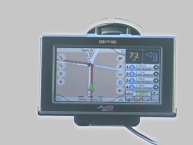 Mio&reg; DigiWalker&#153; GPS Navigation System with 2MP Camera - image 3 from the video