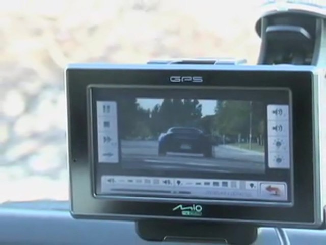 Mio&reg; DigiWalker&#153; GPS Navigation System with 2MP Camera - image 6 from the video