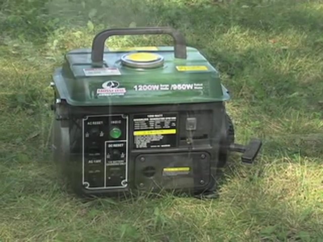 Mossy Oak® 1,200 - watt Generator - image 1 from the video