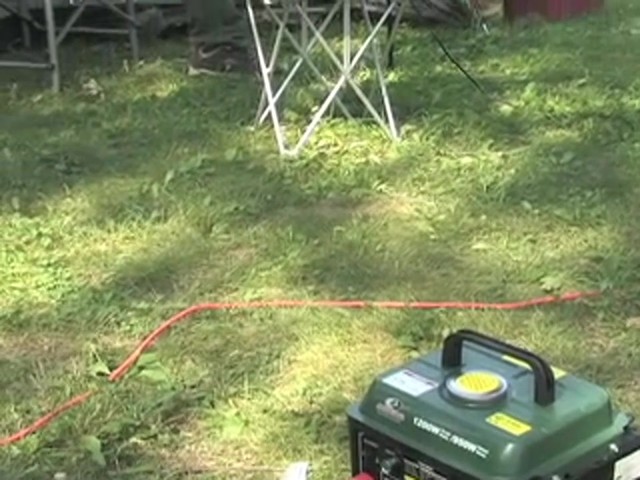 Mossy Oak® 1,200 - watt Generator - image 4 from the video