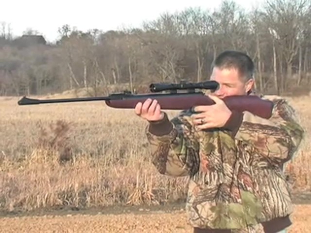 Ruger&reg; Air Hawk .177 caliber Air Rifle Combo - image 6 from the video