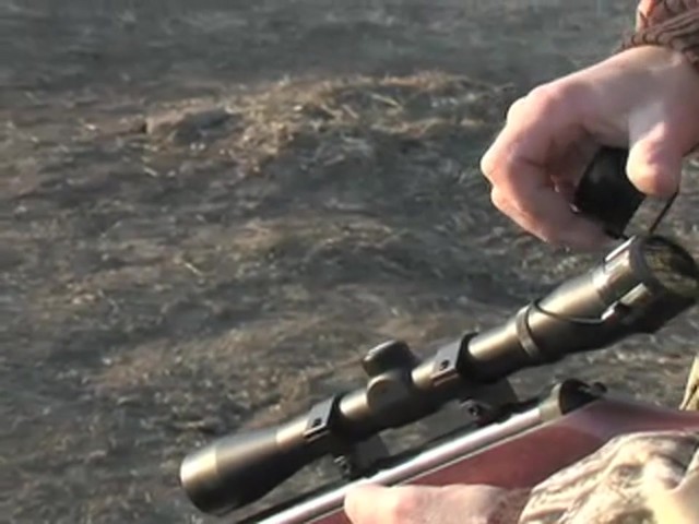 Ruger&reg; Air Hawk .177 caliber Air Rifle Combo - image 7 from the video