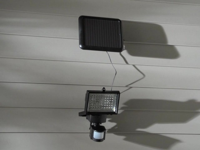 60-LED Solar Security Light - image 1 from the video