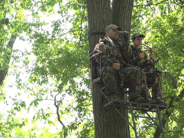 Guide Gear® Deluxe 16' 2-man Ladder Tree Stand - image 1 from the video