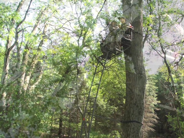 Guide Gear® Deluxe 16' 2-man Ladder Tree Stand - image 9 from the video