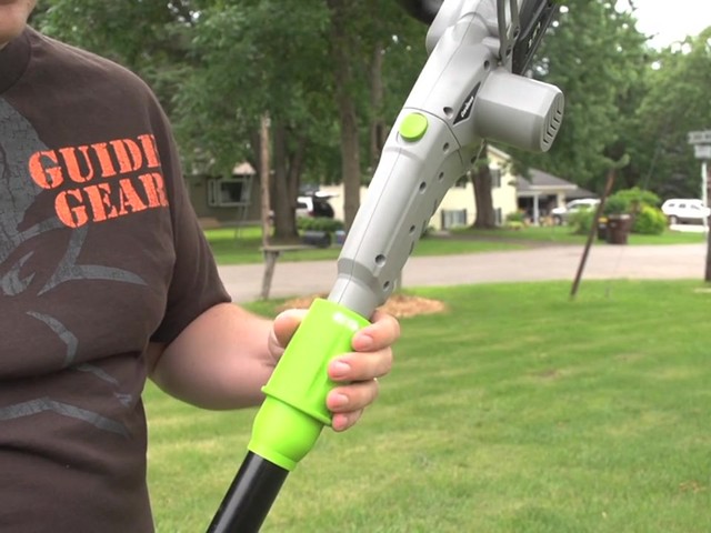 Earthwise 18V Cordless 2-in-1 Combo Chainsaw/Pole Saw - image 6 from the video