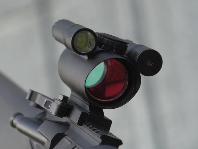 VISM® Red Dot, Green Laser, Flashlight Combo Sighting System - image 1 from the video