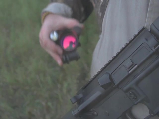 VISM® Red Dot, Green Laser, Flashlight Combo Sighting System - image 10 from the video