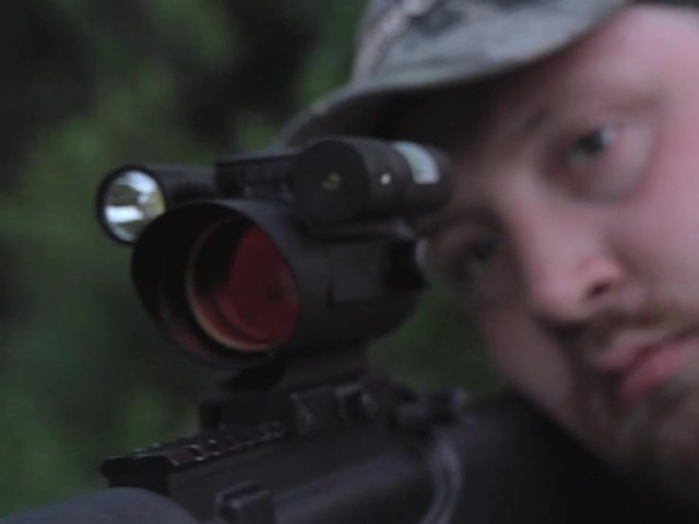 VISM® Red Dot, Green Laser, Flashlight Combo Sighting System - image 7 from the video