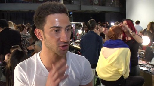 Backstage with HONOR NYC at New York Fashion Week 2013 - image 2 from the video