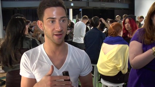 Backstage with HONOR NYC at New York Fashion Week 2013 - image 6 from the video