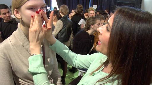 Backstage with HONOR NYC at New York Fashion Week 2013 - image 9 from the video