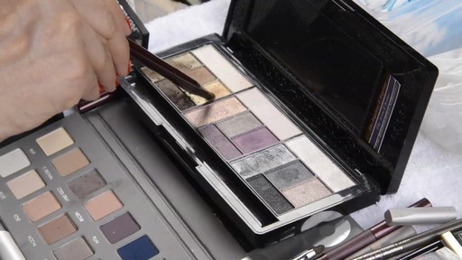 Trendy Graphic Lined Wide Eyed Look - image 5 from the video