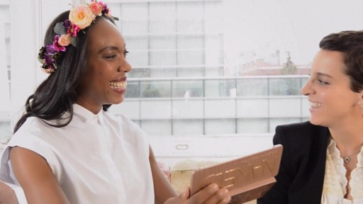 Romantic Rosy Bridal Look 2014 - image 10 from the video