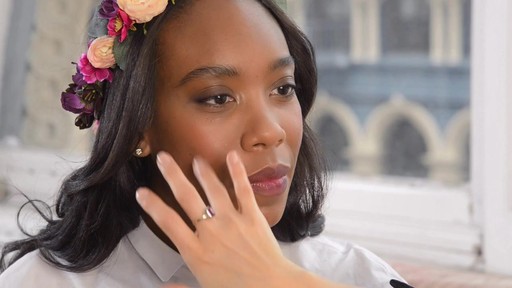 Romantic Rosy Bridal Look 2014 - image 5 from the video