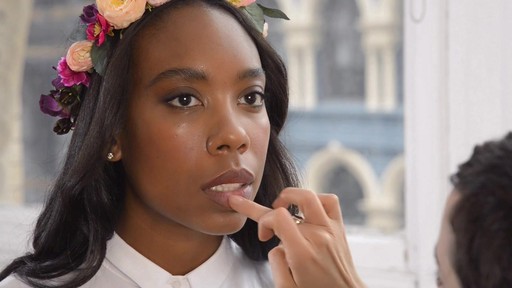 Romantic Rosy Bridal Look 2014 - image 7 from the video