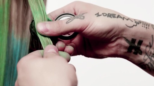 Hair Color Chalk Tutorial - image 5 from the video
