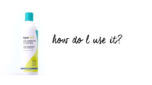 How to Use DevaCurl's Decadence - image 8 from the video
