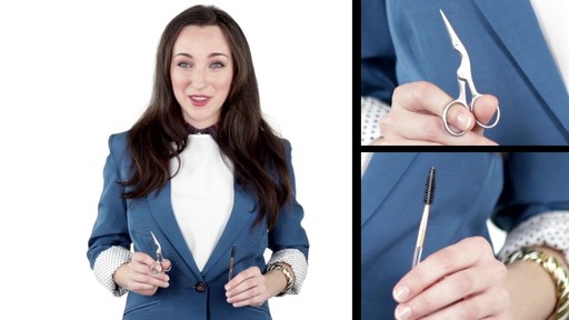 Tweezerman: Brow Shaping Scissors and Brush - image 2 from the video