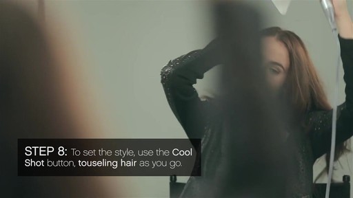 Sexy Tousled Wavy Hair Blowout by T3 - image 9 from the video