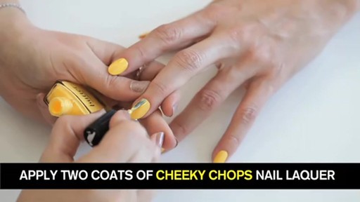 butter LONDON: 3D Pop Art Summer Nail Tutorial - image 3 from the video