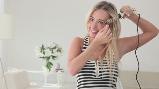 amika: big to small curls with 25-18mm tourmaline curler - image 6 from the video
