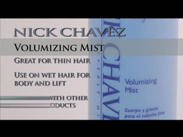 Nick Chavez Beverly Hills Volumizing Mist - image 10 from the video