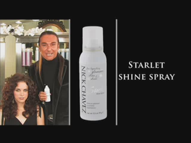 Nick Chavez Beverly Hills Starlet Shine Spray  - image 3 from the video
